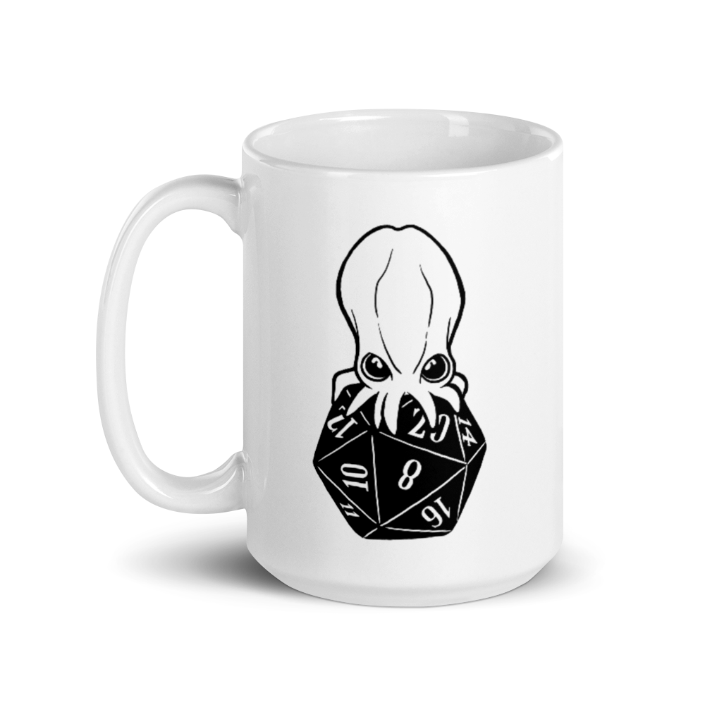 Baby Cthulhu D&D Player Coffee Mug