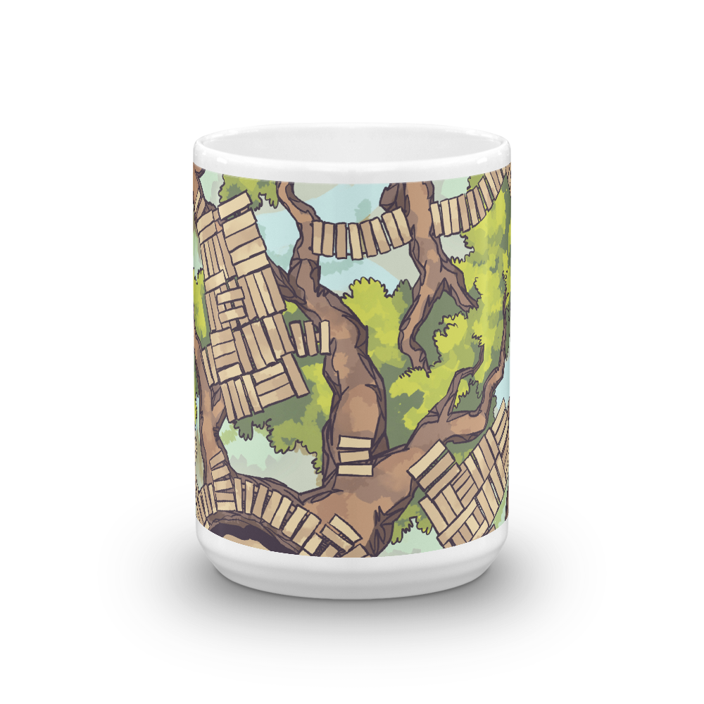 Treetop Town Coffee Mug