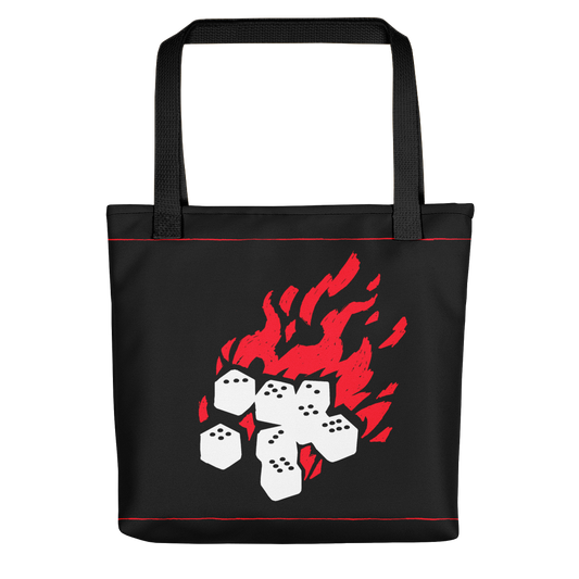 Fireball Tote Bag for Dungeons and Dragons players