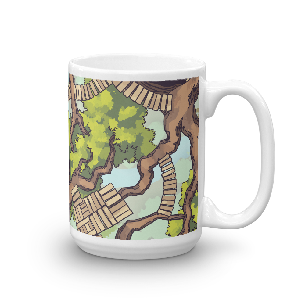 Treetop Town Coffee Mug