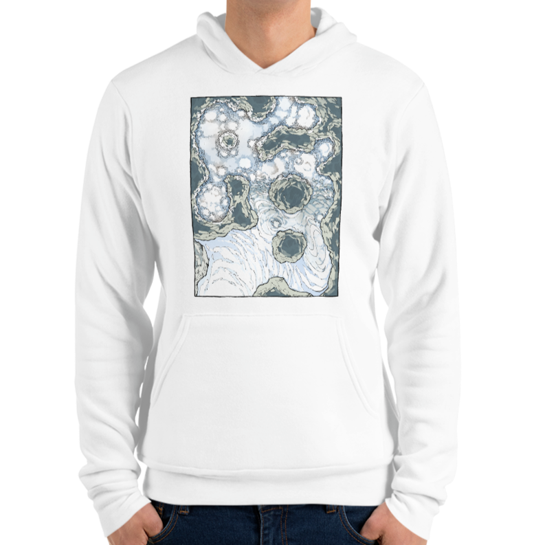 Yeti Lair Pullover Hoodie for D&D players