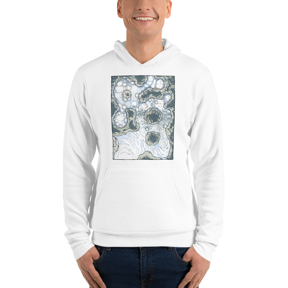 Yeti Lair Pullover Hoodie for D&D players