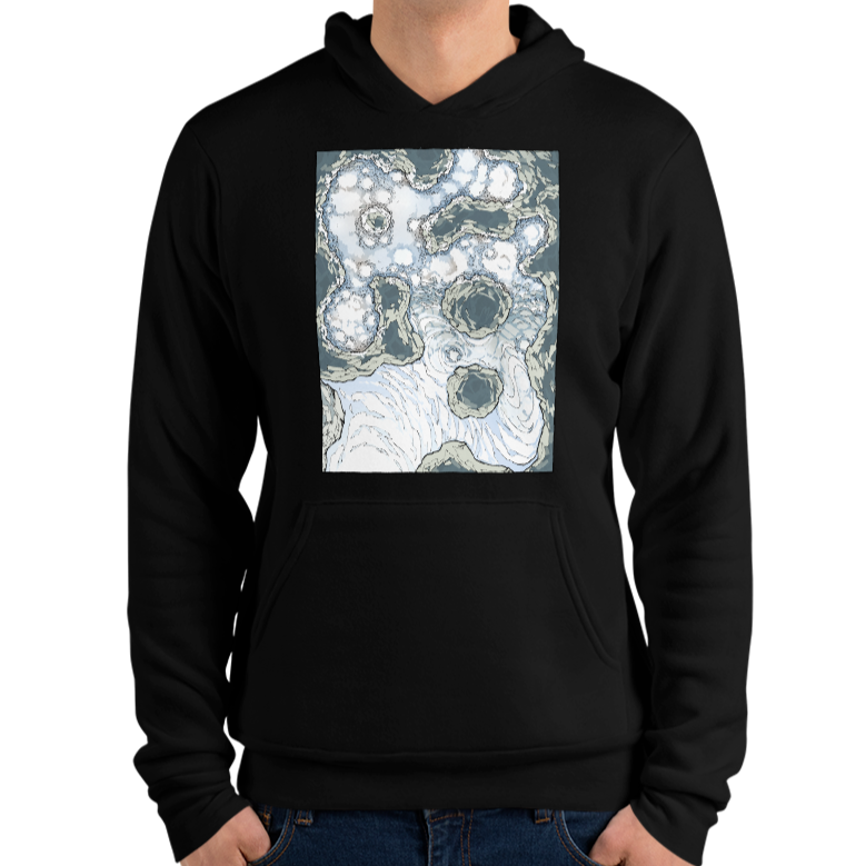 Yeti Lair Pullover Hoodie for D&D players