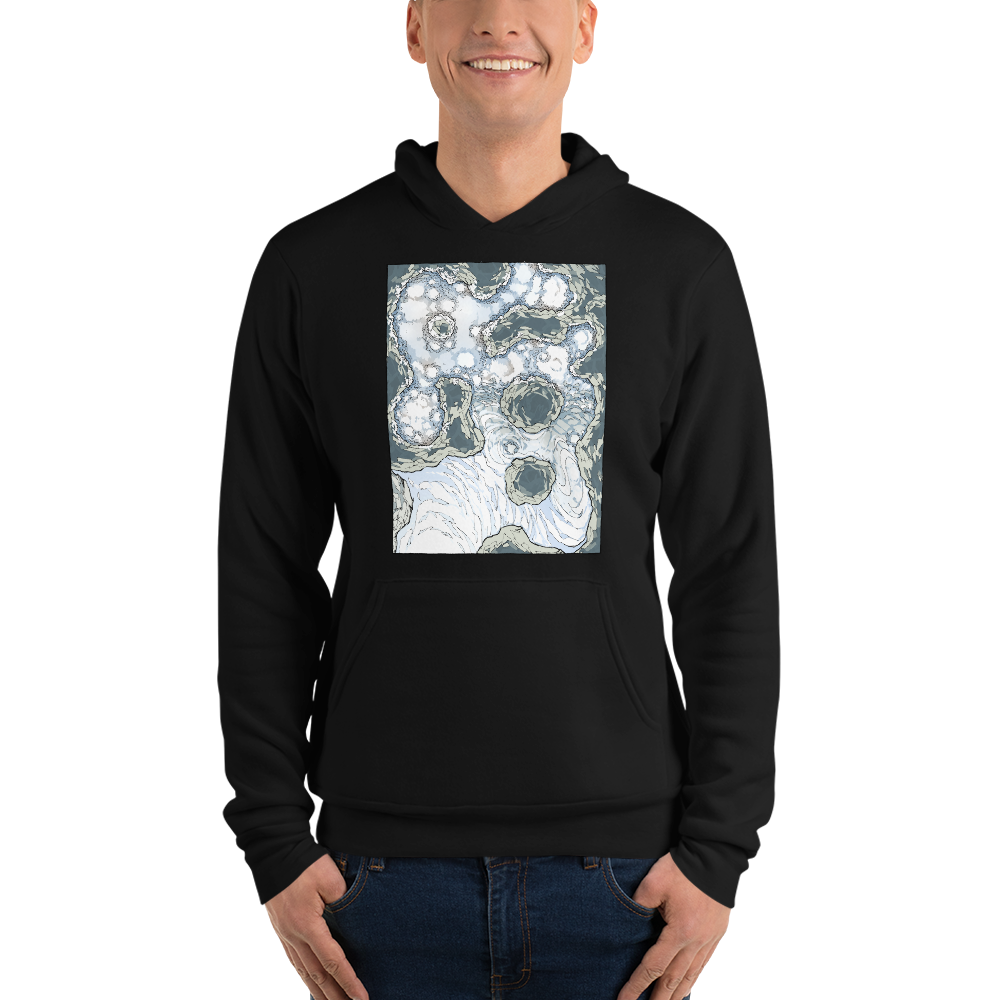 Yeti Lair Pullover Hoodie for D&D players