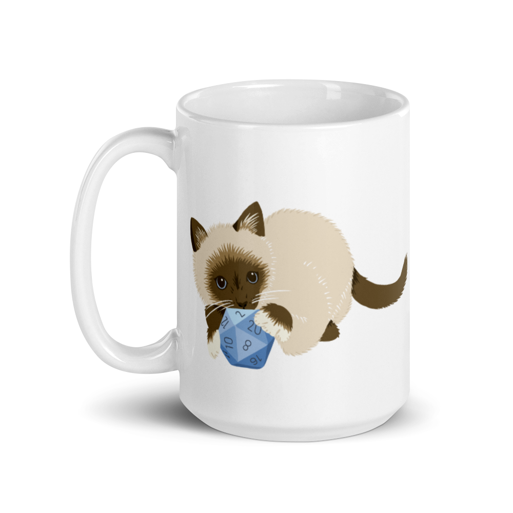 Ragdoll Cat D&D Player Coffee Mug