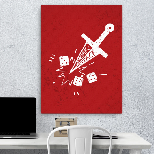 Sneak Attack Canvas Wall Art