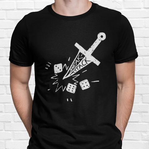 Sneak Attack T-Shirt: Dungeons and Dragons Gift